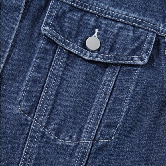 Ruffled Denim Jacket - Picture 10 of 14